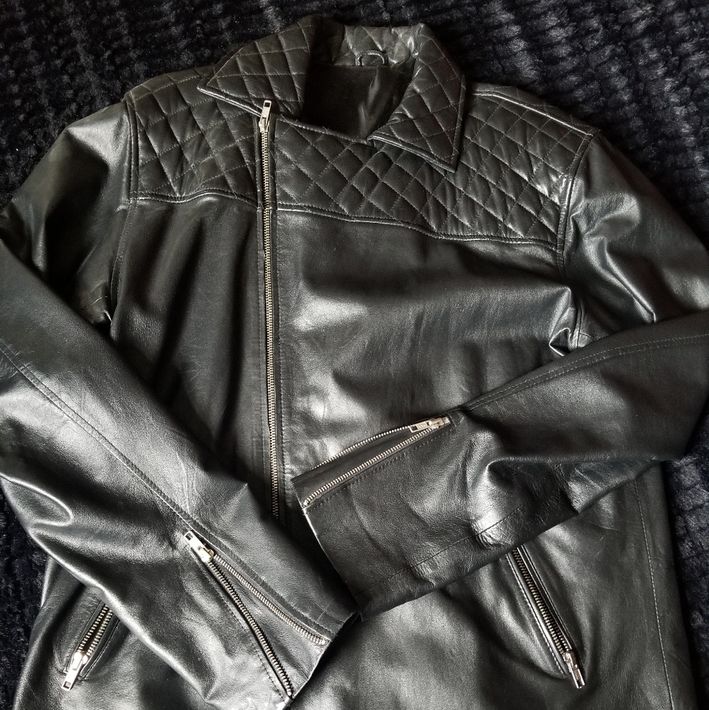 Custom made Men's Soft Leather Jacket